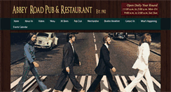 Desktop Screenshot of abbeyroadpub.com